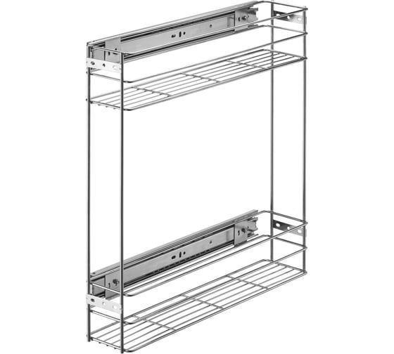 Бутылочница эко Lemax PROF 150 мм с боковым креплением, хром VK-01-150 (35) 1