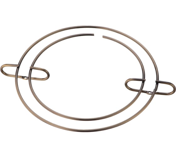 Круглый держатель бокалов Lemax бронза MX-054 AB