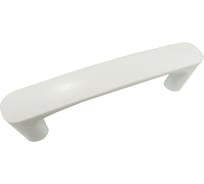 Ручка-скоба мебельная 2063 96мм сплав ЦАМ, белый матовый Trodos 303536