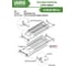 Посудосушитель Laurus 800 хром 14016 3