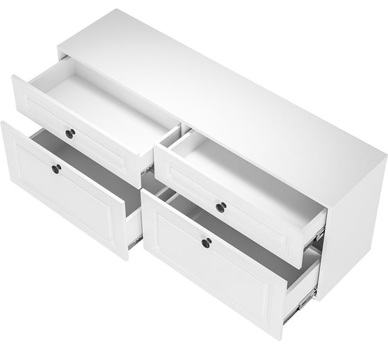 Тумба под ТВ Арника Софт ТБ-07, Белый/Эмаль белая, F26 00-00143358