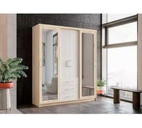 Шкаф-купе Арника Фортуна 1.7м, сонома+анкор светлый ЗРК 00-00144638