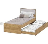 Кровать с основанием и выкатной кроватью Арника Тоскана 90x200 Н143341
