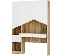 Комплект мебели Арника ГУДВИН 5, дуб крафт/белый Н142811