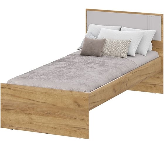 Кровать с основанием ЛДСП Арника Тоскана 90x200 Н143404 1