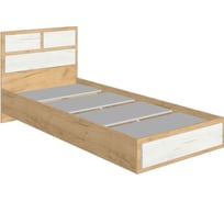 Кровать Арника Зара ЗКр08 0.85х0.84x2.05 м, крафт золотой/крафт белый 00-00144910