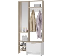 Прихожая Арника Тео ПР-01 сонома/белый 00-00130077