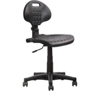 Кресло лабораторное ООО Комус UNVito gtsN3 полиуретан черный без подлокотников, крестовина пластик 755097