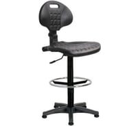 Кресло лабораторное ООО Комус UNVito Ring Base gtsN3 полиуретан черный, крестовина пластик 755096