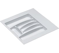 Лоток универсальный для столовых приборов Hafele белый 553x498x46 мм 556.46.707