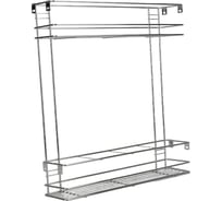 Боковая корзина Laurus 15 444х100х470 без доводчика 2 полки 25271