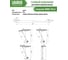 Газовый кронштейн Laurus N 100Н GSO1 нагрузка 10 кг 06014 3