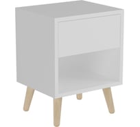 Прикроватная тумба ООО Калифорния мебель Хаук ТП03 белый 1008224301