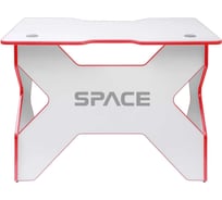 Игровой стол с подставкой для монитора VMMGAME SPACE 120 LIGHT красный BASE ST-1-BS-1-WRD-120SET