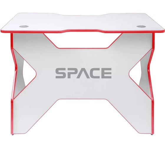 Игровой стол с подставкой для монитора VMMGAME SPACE 120 LIGHT красный BASE ST-1-BS-1-WRD-120SET 1