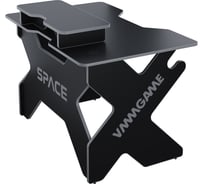 Игровой стол с подставкой для монитора VMMGAME SPACE 120 DARK серый BASE ST-1-BS-1-BGY-120SET