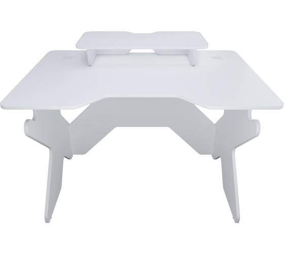 Игровой стол с подставкой для монитора VMMGAME SPACE 120 LIGHT белый BASE ST-1-BS-1-WWE-120SET