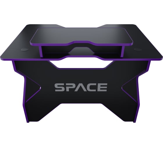 Игровой стол с подставкой для монитора VMMGAME SPACE 120 DARK пурпурный BASE ST-1-BS-1-BPU-120SET