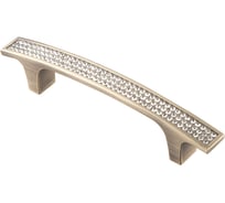 Ручка-скоба Kerron с кристаллами, 96 мм, бронза ACR08-96 BA