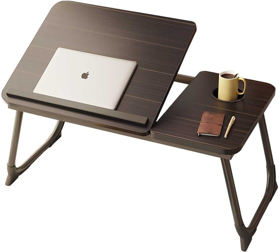 Столик для ноутбука и завтрака в кровать OQQI 55.5х32.5х26 table-nout-bl