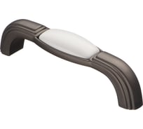 Ручка-скоба с фарфором KERRON 96 мм, серый SF13-11-96 GF