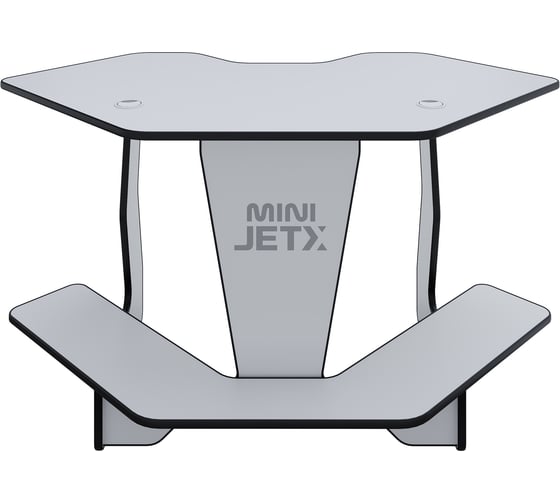 Игровой угловой компьютерный cтол VMMGAME JETXmini LIGHT BLACK SF-1WBK-M