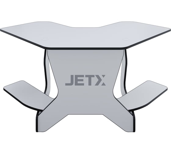 Игровой угловой компьютерный cтол VMMGAME JETX LIGHT BLACK SF-1WBK