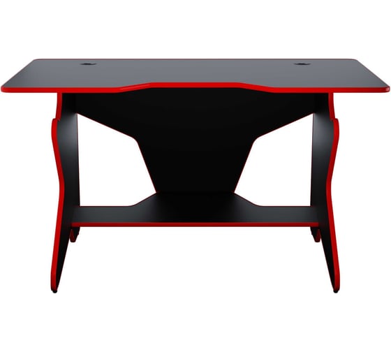 Игровой компьютерный стол VMMGAME SPACEONE DARK 140 RED SO-2-BKRD