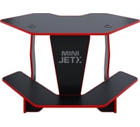 Игровой угловой компьютерный cтол VMMGAME JETXmini DARK RED SF-1BRD-M