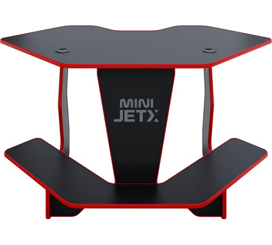 Игровой угловой компьютерный cтол VMMGAME JETXmini DARK RED SF-1BRD-M