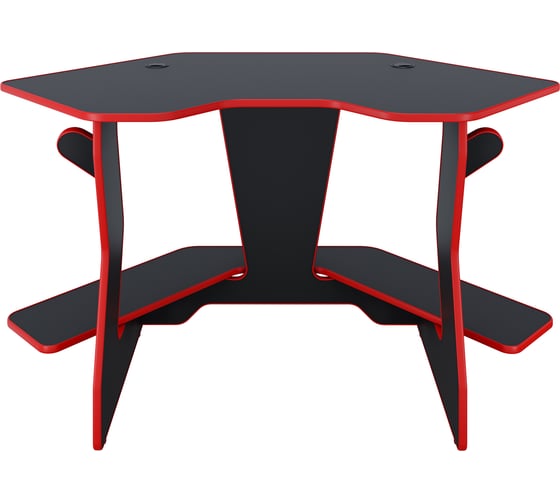 Игровой угловой компьютерный cтол VMMGAME JETXmini DARK RED SF-1BRD-M
