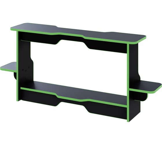 Подставка для стола VMMGAME LEVEL BLACK GREEN LVL-1BGN