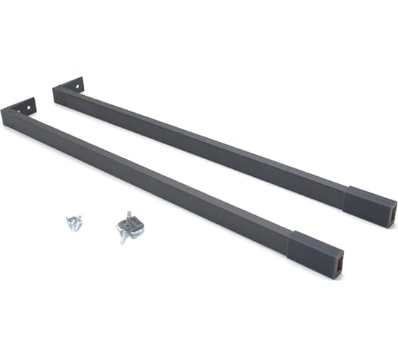 Квадратный рейлинг Unihopper 450 мм серый DA2101E1.450 1