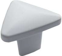 Мебельная ручка-кнопка Trodos 9088 сплав ЦАМ, белый матовый 303513