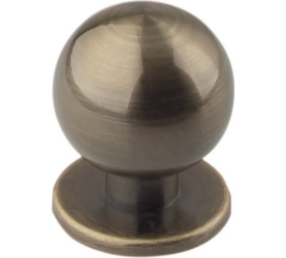 Мебельная ручка-кнопка Trodos ZY-108 сплав ЦАМ, бронза 303033