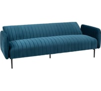 Диван прямой раскладной Стул Груп Дрезден велюр синий vd-drezden-b29