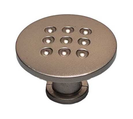 Мебельная ручка-кнопка Trodos ZY-59 сплав ЦАМ, никель 303427