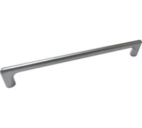 Ручка-скоба мебельная Trodos 8018 192 мм, сплав ЦАМ, хром матовый 303594