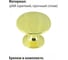 Мебельная ручка-кнопка Trodos ZY-84 сплав ЦАМ, золото 303037 4