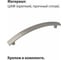 Ручка-скоба мебельная Trodos ZY-9А 96 мм, сплав ЦАМ 36гр, никель 303193 4