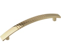 Ручка-скоба мебельная Trodos ZY-9А 128 мм, сплав ЦАМ 63гр, золото 303195