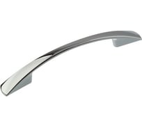 Ручка-скоба мебельная Trodos ZY-7С Бабочка 128 мм, сплав ЦАМ 45гр, хром 303174