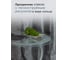 Стол журнальный Мебелик Дуэт 13Н металлик/сред.-кор/прозр. 7331 8