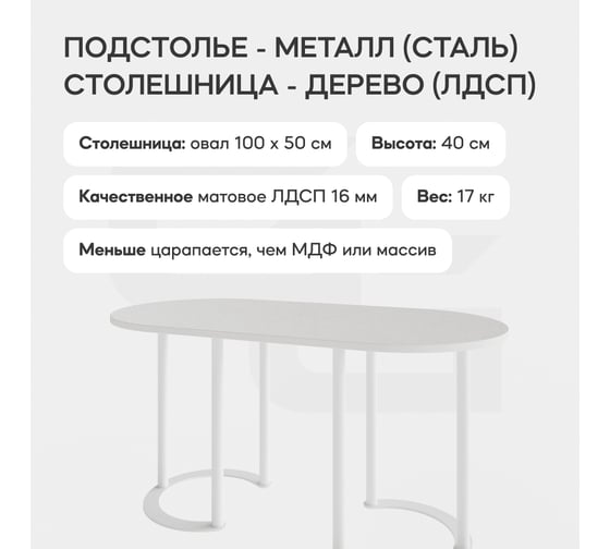 Журнальный столик с металлическим подстольем GENGLASS DUHORSIX Low GGT-19-3-3