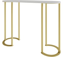 Консоль с металлическим подстольем GENGLASS DUHORSIX High GGK-03-1-3