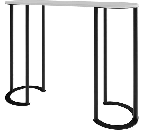 Консоль с металлическим подстольем GENGLASS DUHORSIX High GGK-03-2-3 1