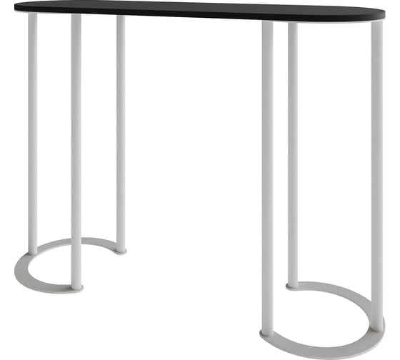 Консоль с металлическим подстольем GENGLASS DUHORSIX High GGK-03-3-2