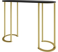 Консоль с металлическим подстольем GENGLASS DUHORSIX High GGK-03-1-2