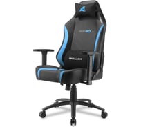 Игровое кресло Sharkoon Skiller SGS20 чёрно-синее SGS20-BK/BU