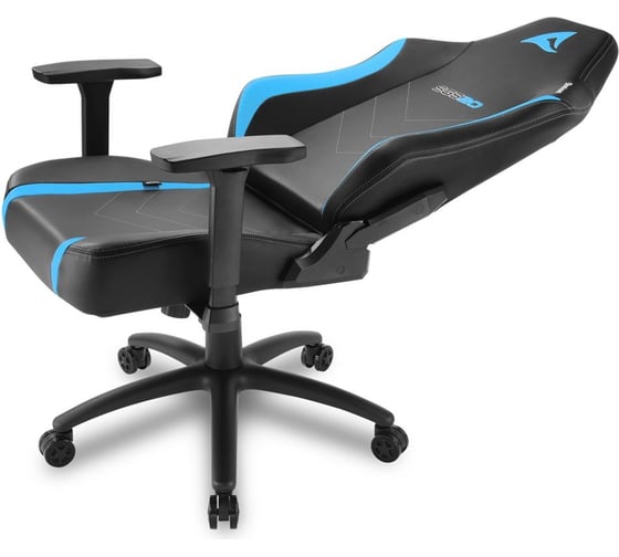 Игровое кресло Sharkoon Skiller SGS20 чёрно-синее SGS20-BK/BU